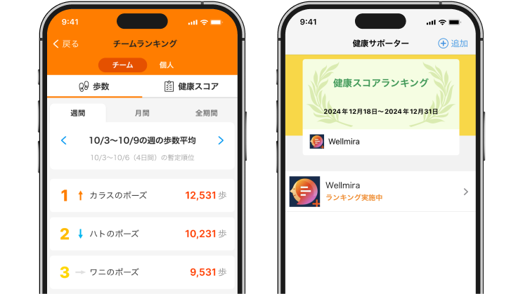 ランキングイベント画面